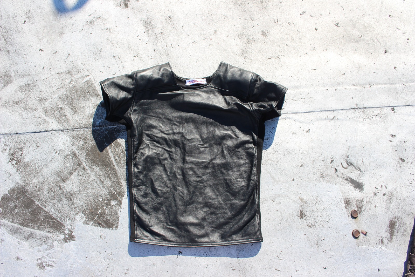 “Gasconade” Lambskin Tee — original garment photograph
